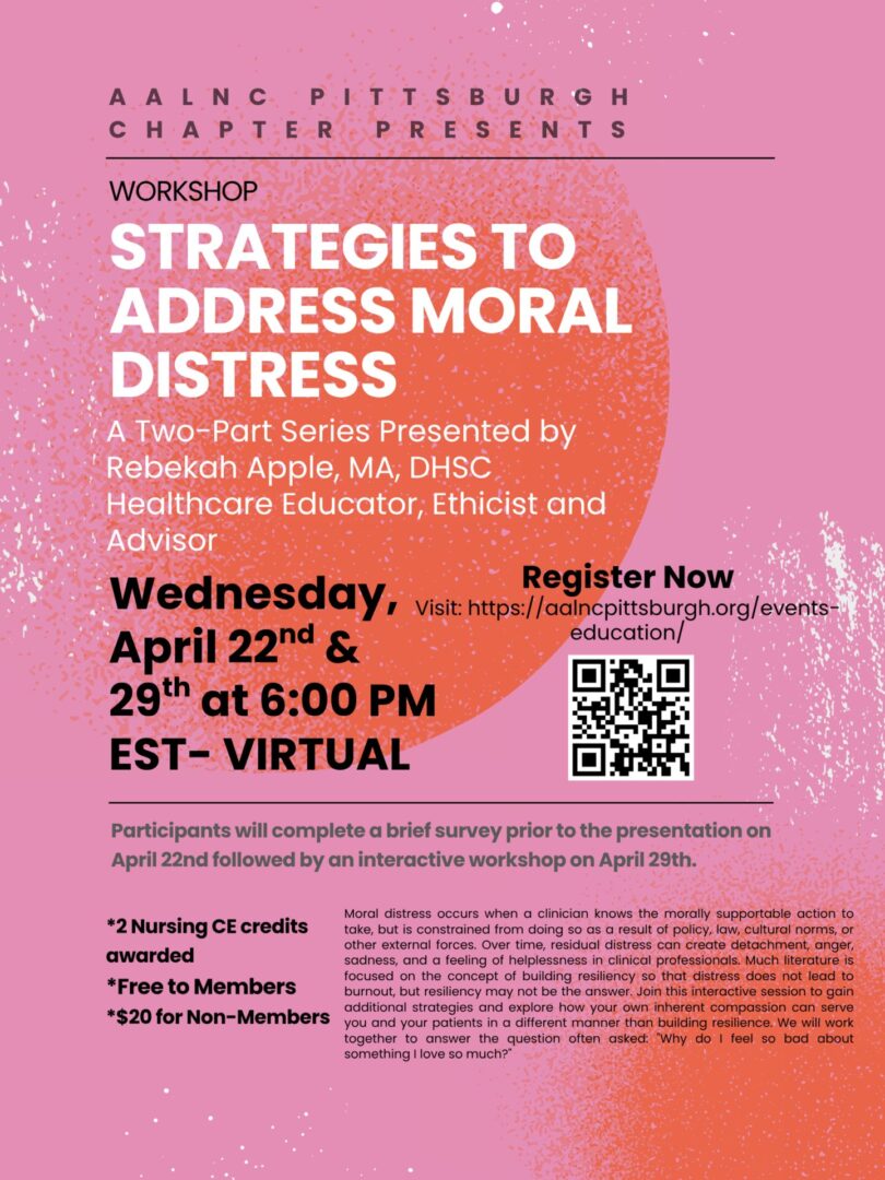 Moral Distress Series-Pgh Chapter